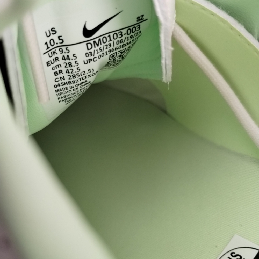9.5 Or 10.5 Nike Jordan ADG 4 Golf Shoes Cleats Phantom Barely Volt DM0103-003 - Picture 10 of 11